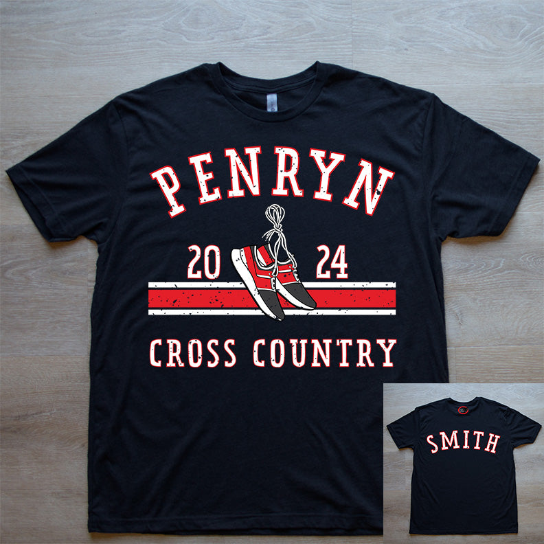 Cross Country Tee Custom Name (Adult)