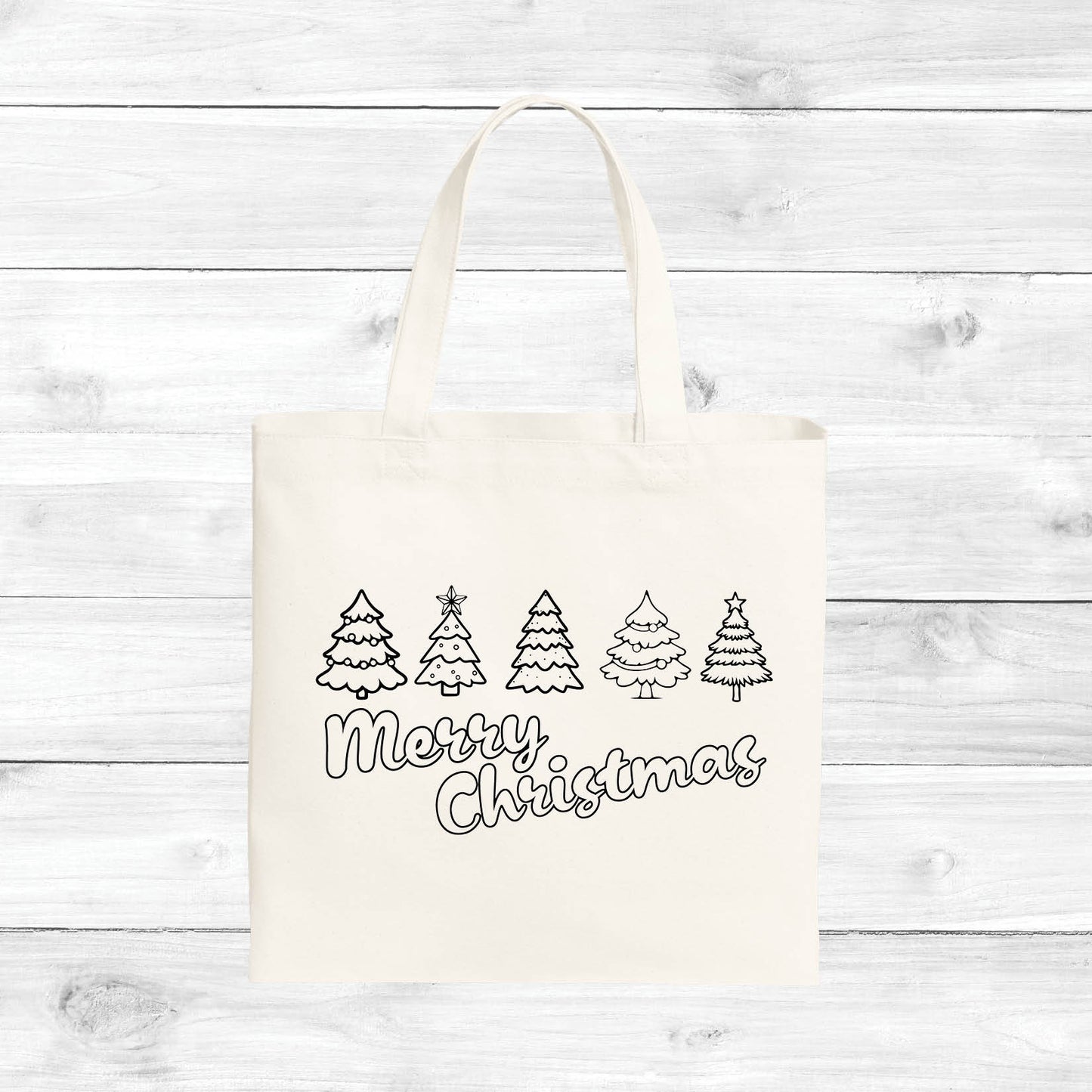 Christmas Trees Color Your Own