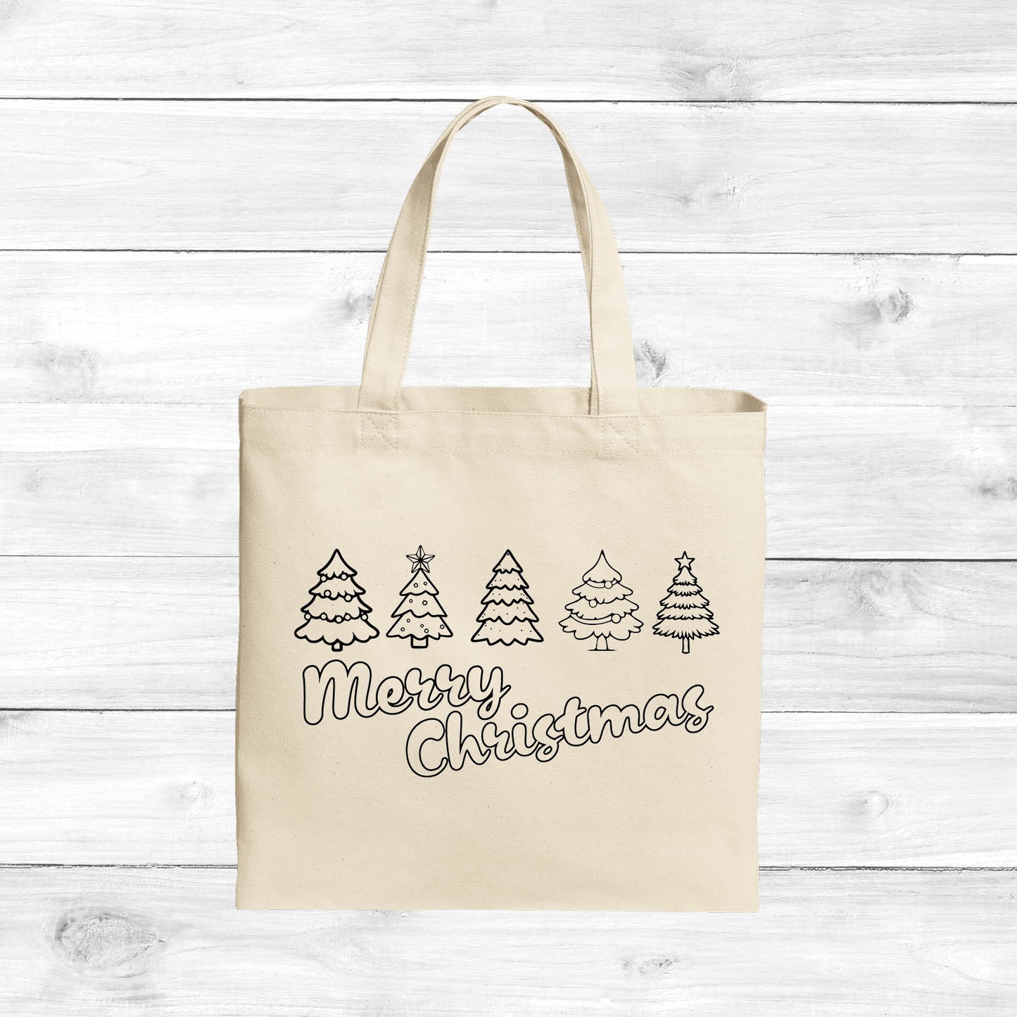 Christmas Trees Color Your Own