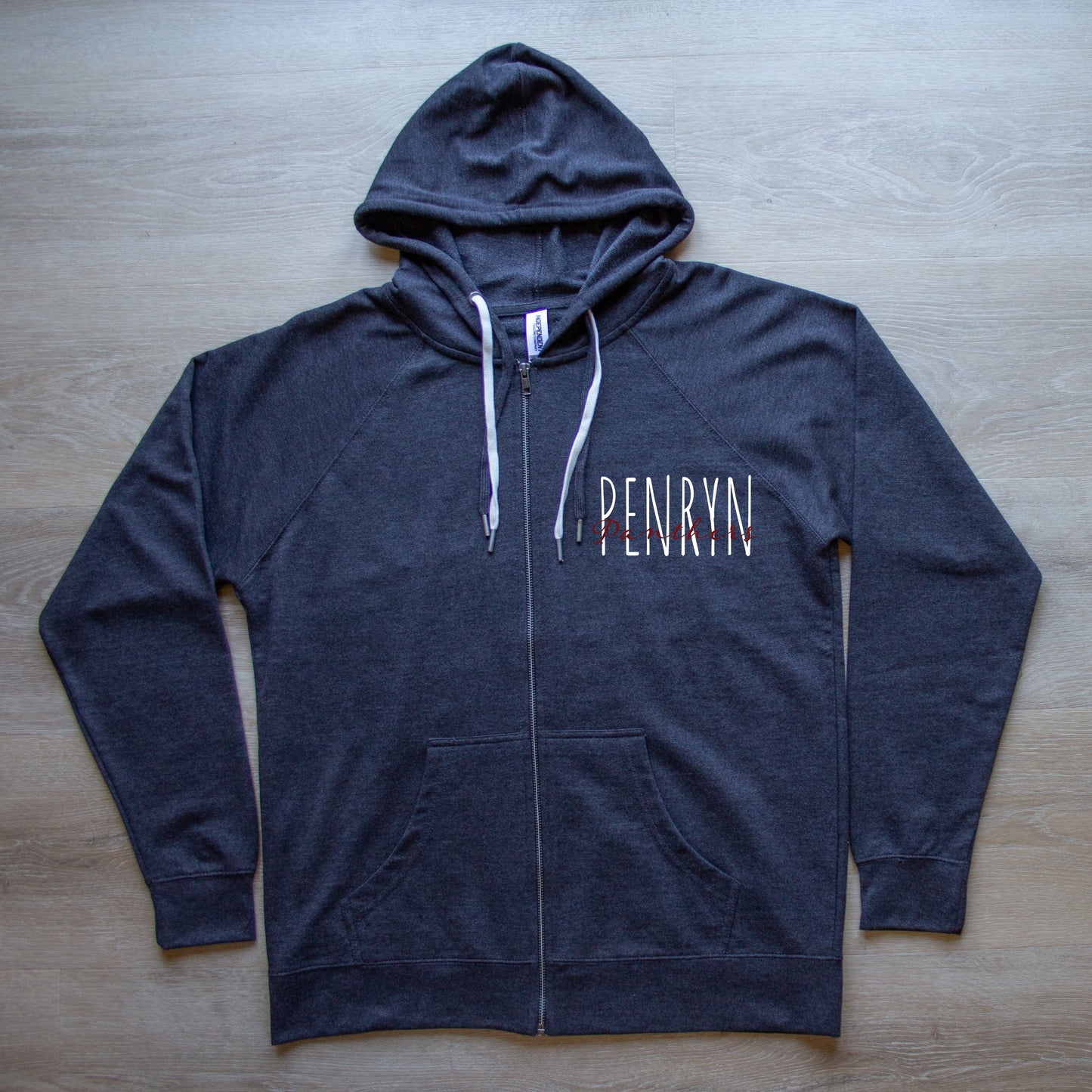 Unisex Adult Panthers Script Zip Up