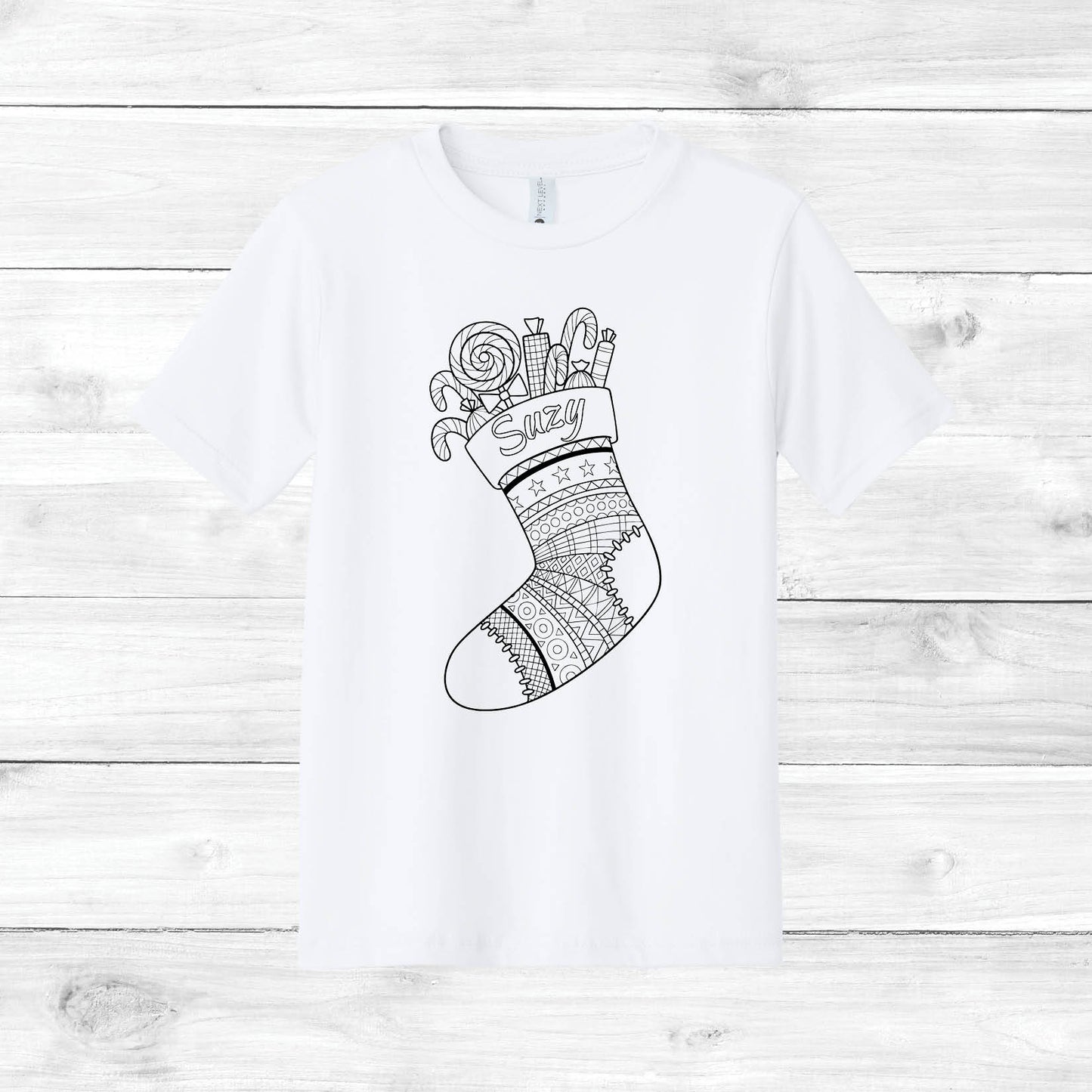 Custom Stocking Color Your Own