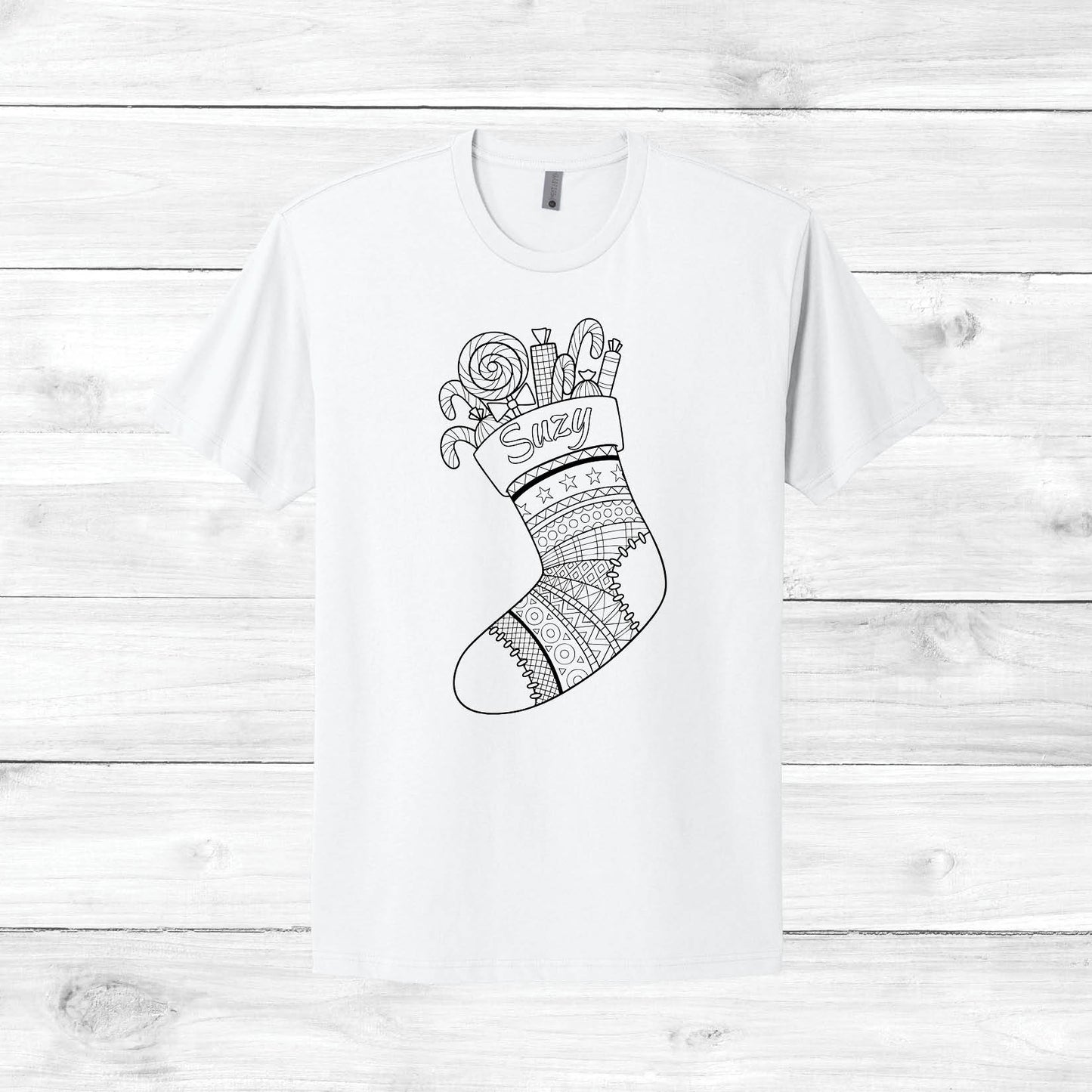 Custom Stocking Color Your Own