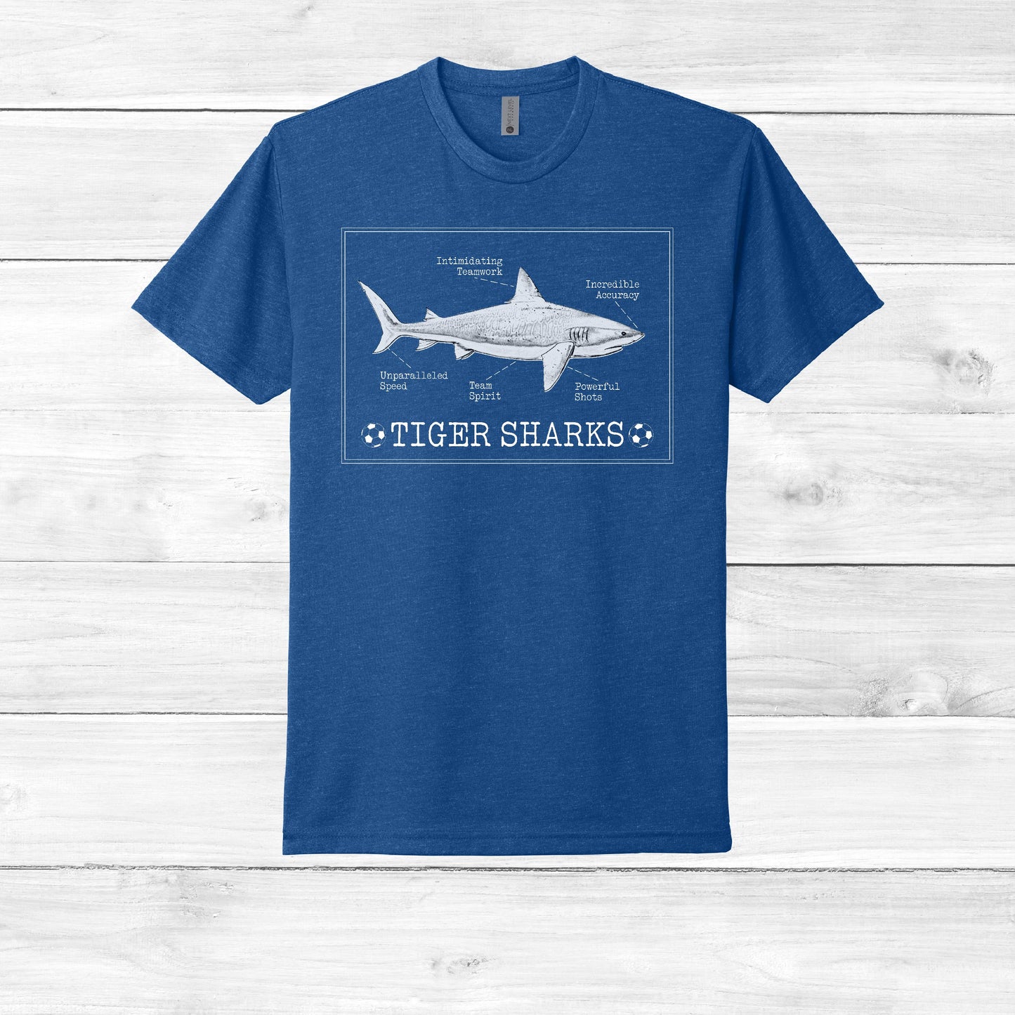 Tiger Sharks Tee (Unisex Adult)