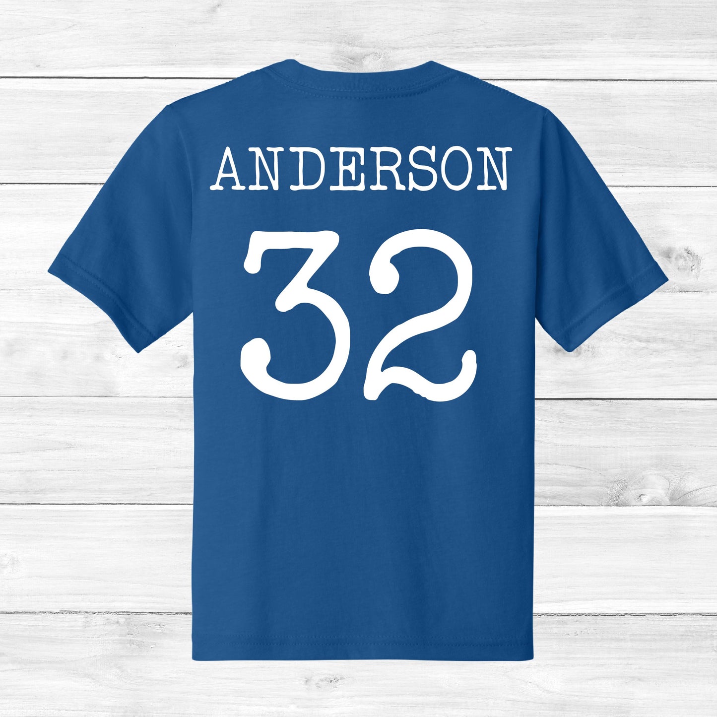 Tiger Sharks Tee Custom Name & Number (Youth)