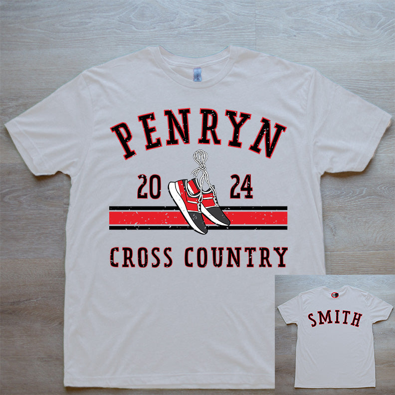 Cross Country Tee Custom Name (Adult)