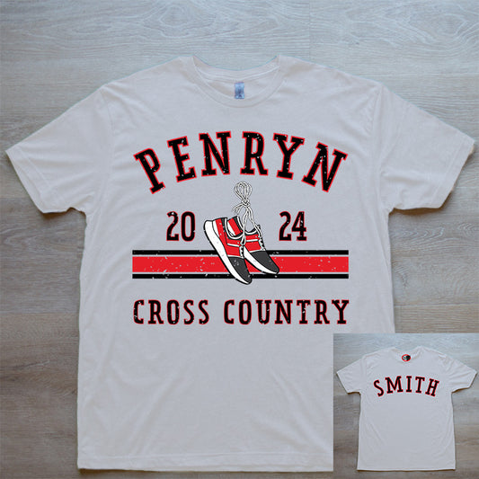 Cross Country Tee Custom Name (Adult)