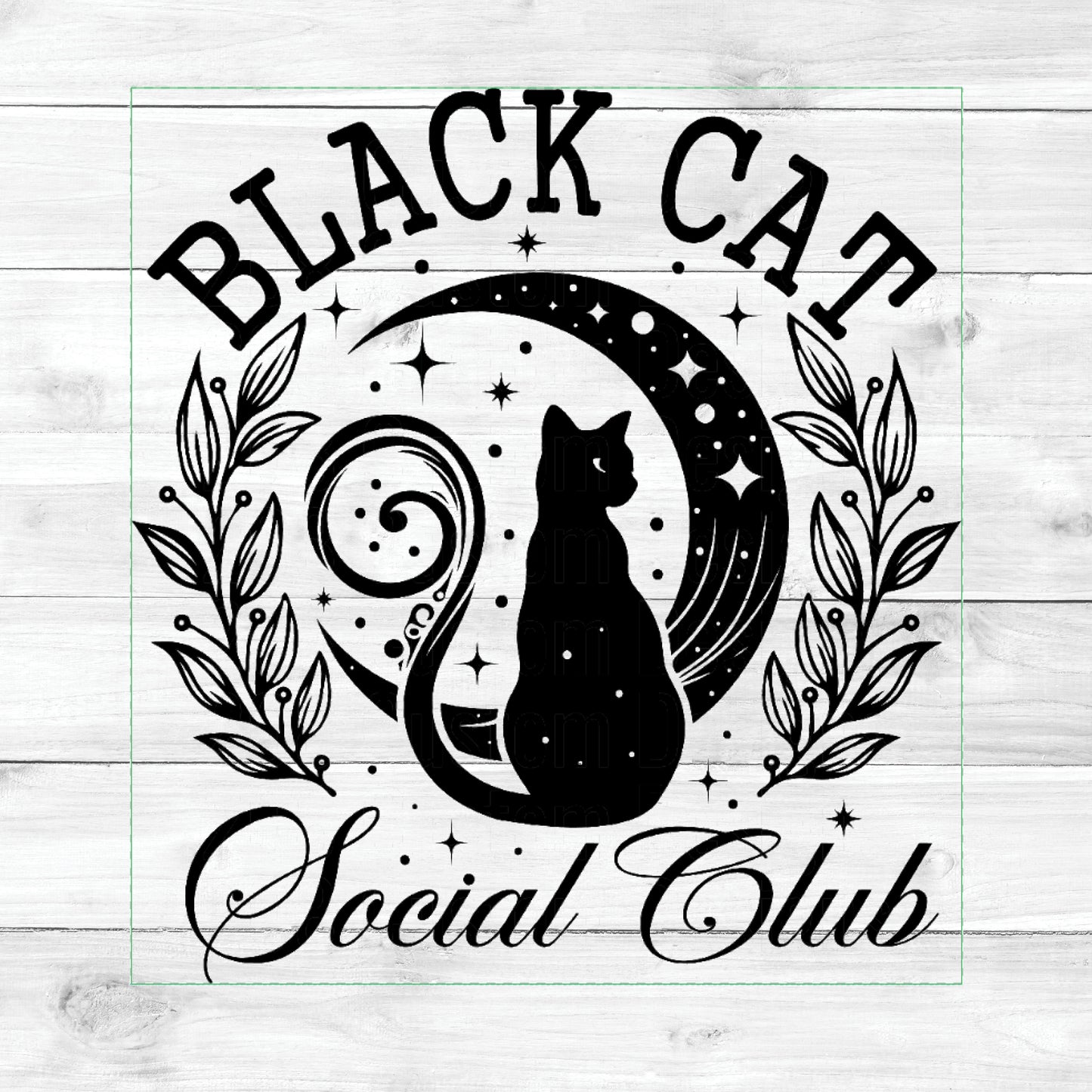Black Cat Social Club Unisex Tee