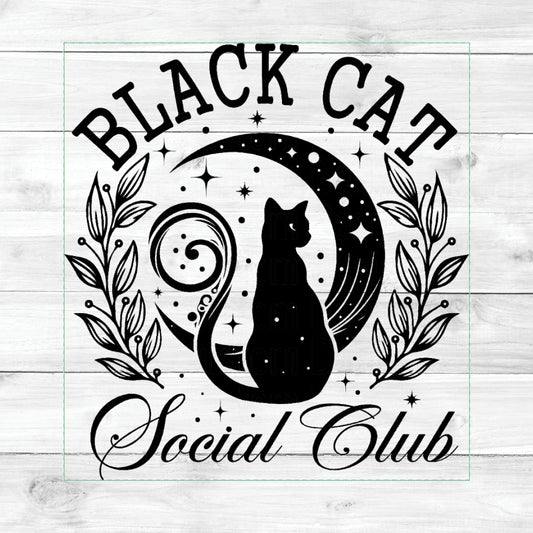Black Cat Social Club Youth Tee