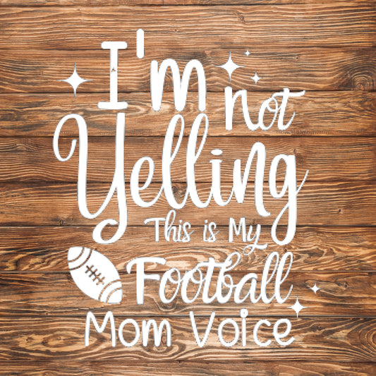 Football Mom Voice Women's Tank