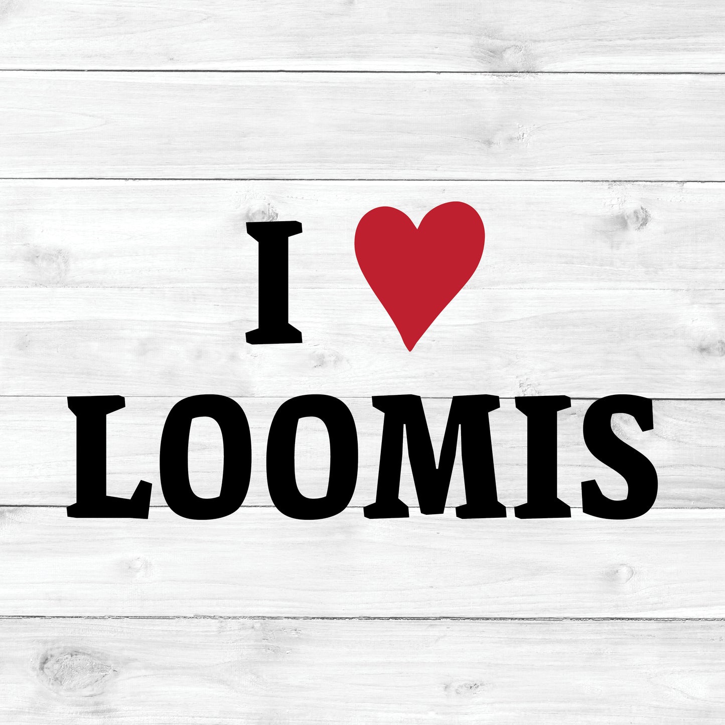 I Heart Loomis Women's Tank