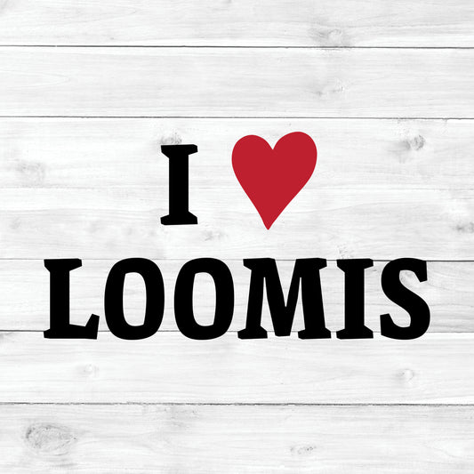 I Heart Loomis Women's Boxy Tee