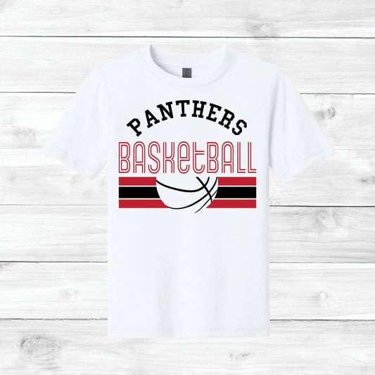 Boys Basketball Tee Custom Name