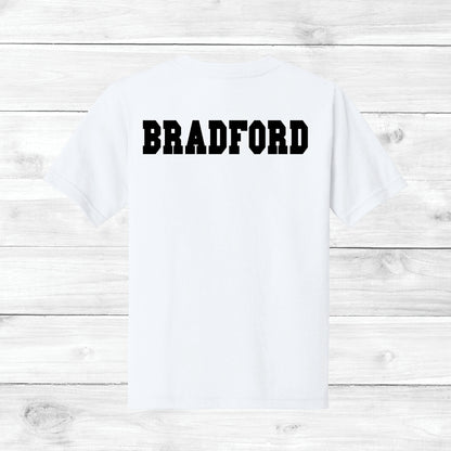 Boys Basketball Tee Custom Name