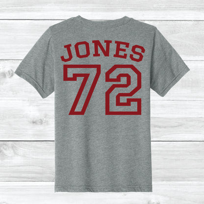 Jr. Bruins Tee Custom Name & Number (Youth)