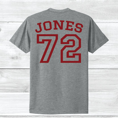 Jr. Bruins Tee Custom Name & Number (Adult)