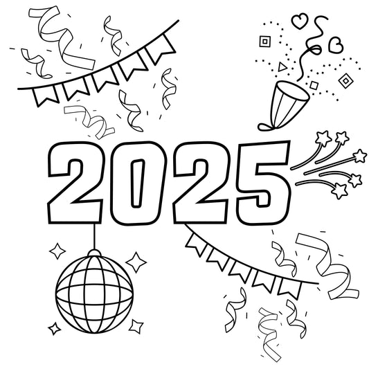 2025 Color Your Own