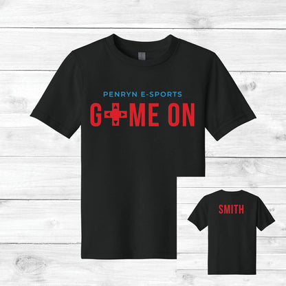 Esports Tee Custom Back