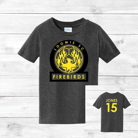 Firebirds Tee (Toddler) Custom Name & Number