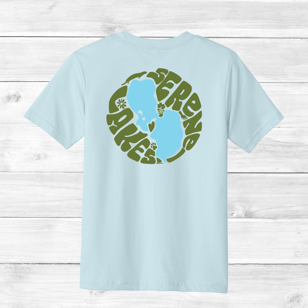 Serene Lakes Kids Shirt