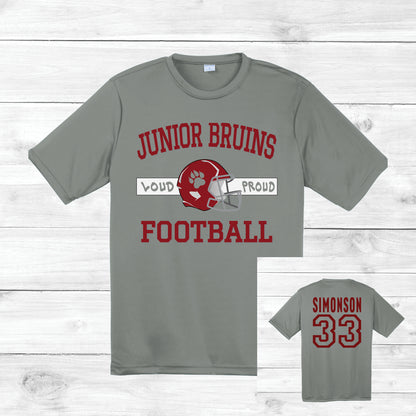 Jr. Bruins Sport Tek Custom Name & Number (Youth)