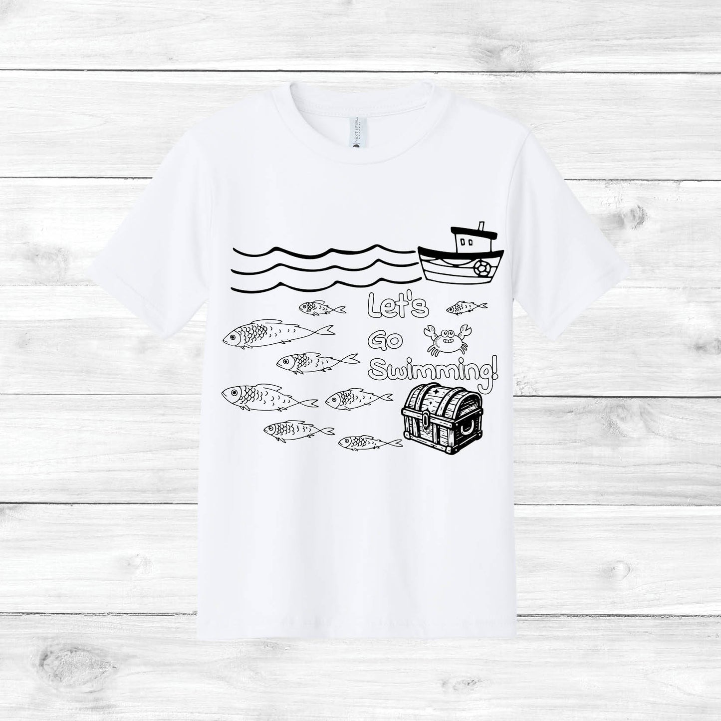 Swim Color Your Own