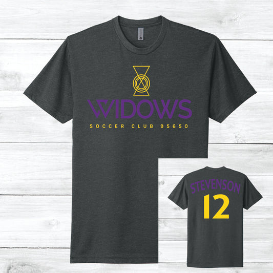 Widows 1 Tee Custom Name & Number (Adult)