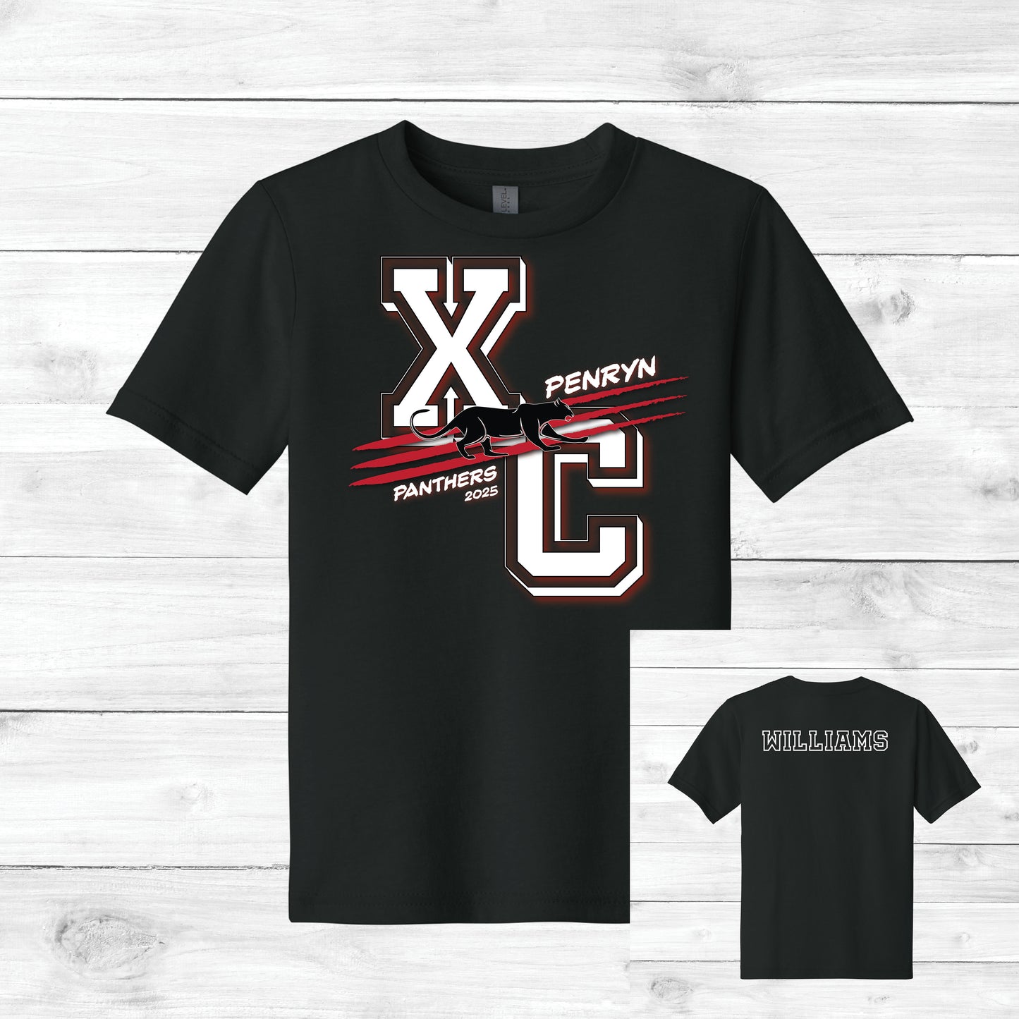 2025 Cross Country Tee Custom Name