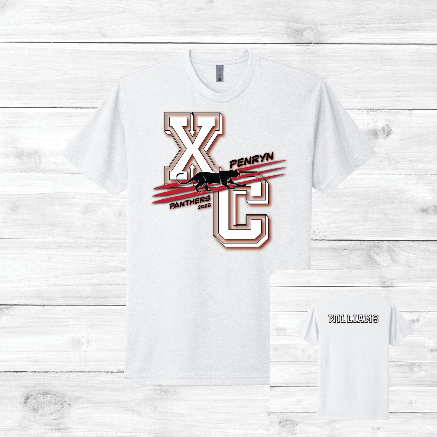2025 Cross Country Tee Custom Name