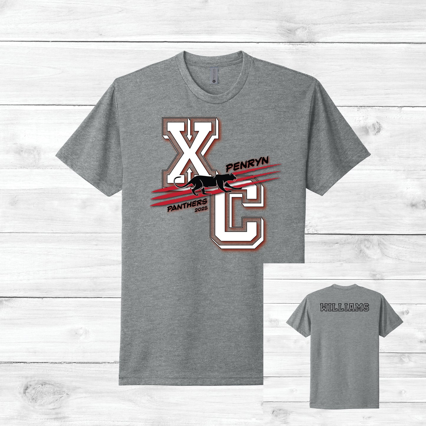 2025 Cross Country Tee Custom Name