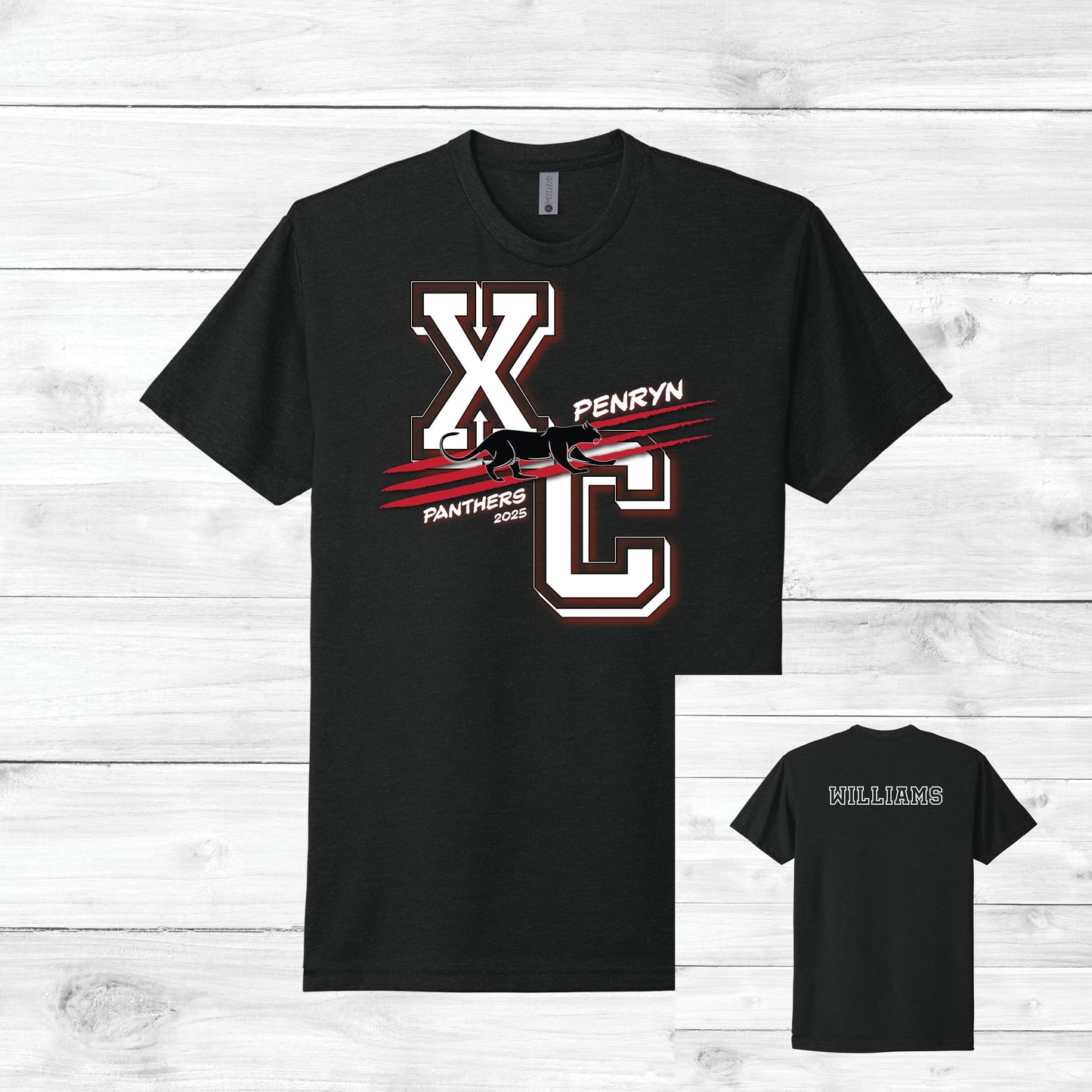 2025 Cross Country Tee Custom Name