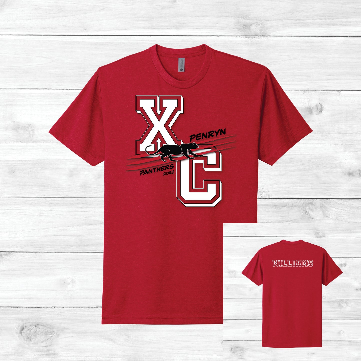 2025 Cross Country Tee Custom Name