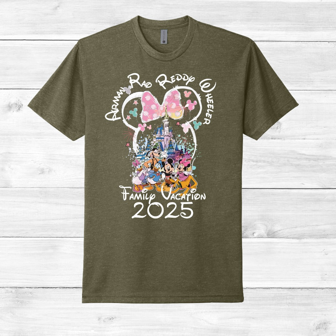 Adult Minnie Disney Family Vacation
