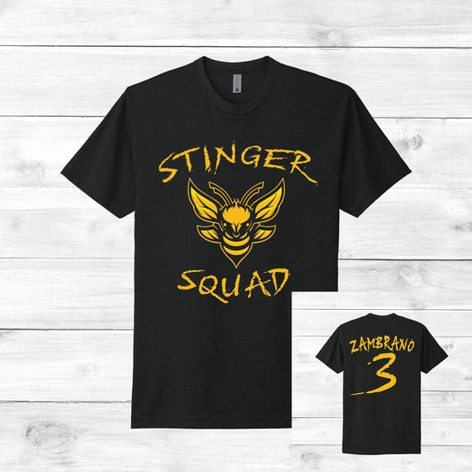 Stinger Squad Custom Name & Number