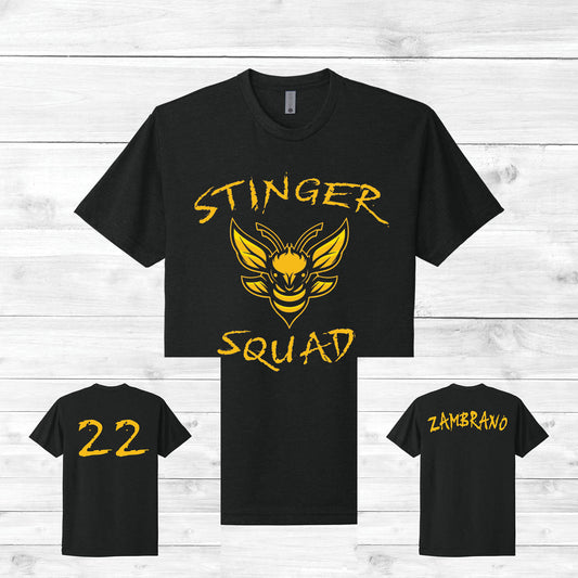 Stinger Squad Custom Name OR Number